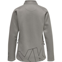 hummel Cima XK Zipjacke Damen grey melange XXL