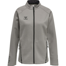 hummel Cima XK Zipjacke Damen grey melange XXL