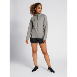 hummel Cima XK Zipjacke Damen grey melange XXL
