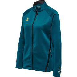 hummel Cima XK Zipjacke Damen blue coral XXL