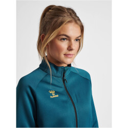 hummel Cima XK Zipjacke Damen blue coral XXL