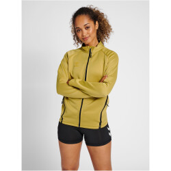 hummel Cima XK Zipjacke Damen antique gold M