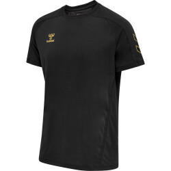 hummel Cima XK kurzarm Fitnessshirt Herren black XXL