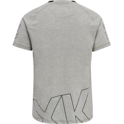 hummel Cima XK kurzarm Fitnessshirt Herren grey melange XXL