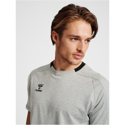 hummel Cima XK kurzarm Fitnessshirt Herren grey melange XL