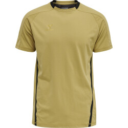 hummel Cima XK kurzarm Fitnessshirt Herren antique gold XXL