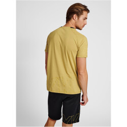 hummel Cima XK kurzarm Fitnessshirt Herren antique gold XXL