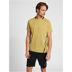 hummel Cima XK kurzarm Fitnessshirt Herren antique gold L