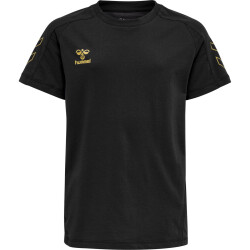 hummel Cima XK kurzarm Fitnessshirt Kinder black 152