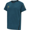 hummel Cima XK kurzarm Fitnessshirt Kinder blue coral 152