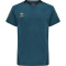 hummel Cima XK kurzarm Fitnessshirt Kinder blue coral 152