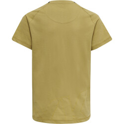 hummel Cima XK kurzarm Fitnessshirt Kinder antique gold 152