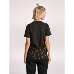 hummel Cima XK kurzarm Fitnessshirt Damen black L