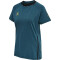 hummel Cima XK kurzarm Fitnessshirt Damen blue coral L