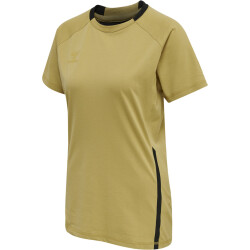 hummel Cima XK kurzarm Fitnessshirt Damen antique gold XXL
