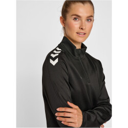 hummel Core XK 1/2-Zip Sweatshirt Damen black XXL
