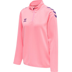 hummel Core XK 1/2-Zip Sweatshirt Damen cotton candy XXL