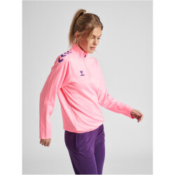 hummel Core XK 1/2-Zip Sweatshirt Damen cotton candy XXL