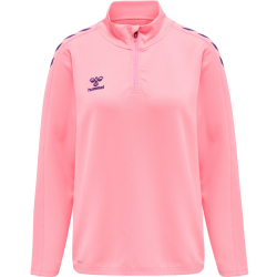 hummel Core XK 1/2-Zip Sweatshirt Damen cotton candy XS