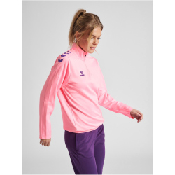 hummel Core XK 1/2-Zip Sweatshirt Damen cotton candy XS