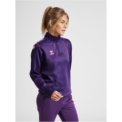 hummel Core XK 1/2-Zip Sweatshirt Damen acai XXL
