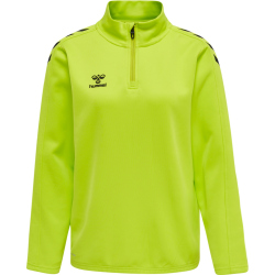 hummel Core XK 1/2-Zip Sweatshirt Damen lime popsicle L