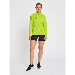 hummel Core XK 1/2-Zip Sweatshirt Damen lime popsicle L
