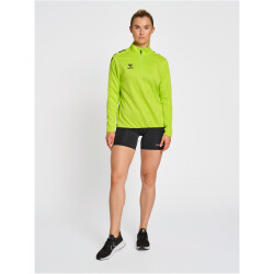 hummel Core XK 1/2-Zip Sweatshirt Damen lime popsicle M