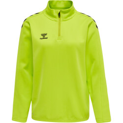 hummel Core XK 1/2-Zip Sweatshirt Damen lime popsicle S