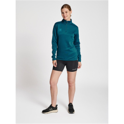 hummel Core XK 1/2-Zip Sweatshirt Damen blue coral XXL