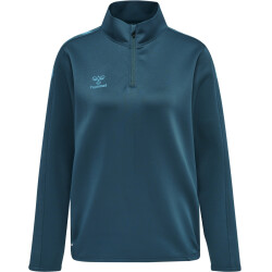 hummel Core XK 1/2-Zip Sweatshirt Damen blue coral M