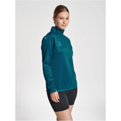 hummel Core XK 1/2-Zip Sweatshirt Damen blue coral M