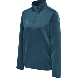 hummel Core XK 1/2-Zip Sweatshirt Damen blue coral XL