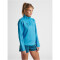 hummel Core XK 1/2-Zip Sweatshirt Damen blue danube L