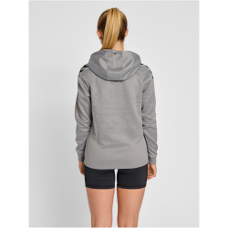hummel Core XK Poly Hoodie Damen grey melange XXL
