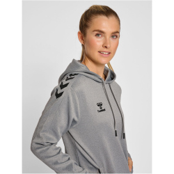 hummel Core XK Poly Hoodie Damen grey melange XXL