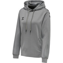 hummel Core XK Poly Hoodie Damen grey melange XL