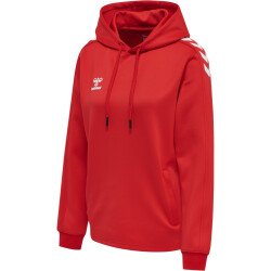 hummel Core XK Poly Hoodie Damen true red L
