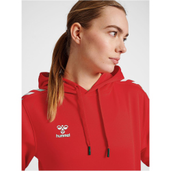 hummel Core XK Poly Hoodie Damen true red L