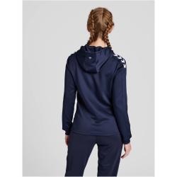 hummel Core XK Poly Hoodie Damen marine XXL