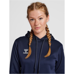 hummel Core XK Poly Hoodie Damen marine XXL