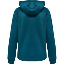 hummel Core XK Poly Hoodie Damen blue coral XXL
