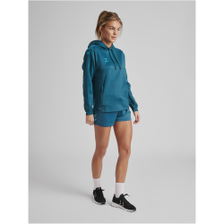 hummel Core XK Poly Hoodie Damen blue coral L