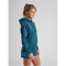 hummel Core XK Poly Hoodie Damen blue coral L