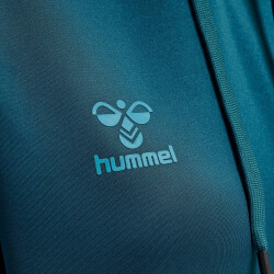 hummel Core XK Poly Hoodie Damen blue coral XS