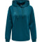 hummel Core XK Poly Hoodie Damen blue coral XS