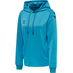 hummel Core XK Poly Hoodie Damen blue danube XXL