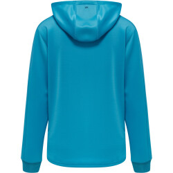 hummel Core XK Poly Hoodie Damen blue danube XXL