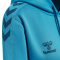 hummel Core XK Poly Hoodie Damen blue danube XXL