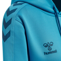 hummel Core XK Poly Hoodie Damen blue danube L